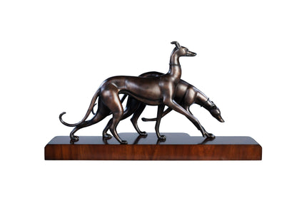 Pair of Whippets