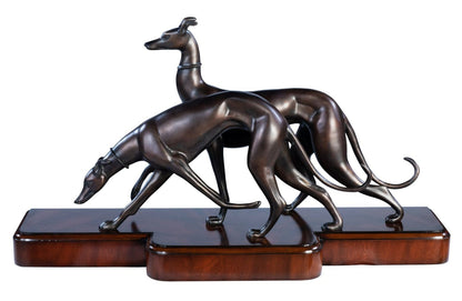 Pair of Whippets