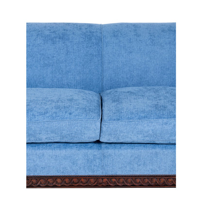 show wood base frame sofa