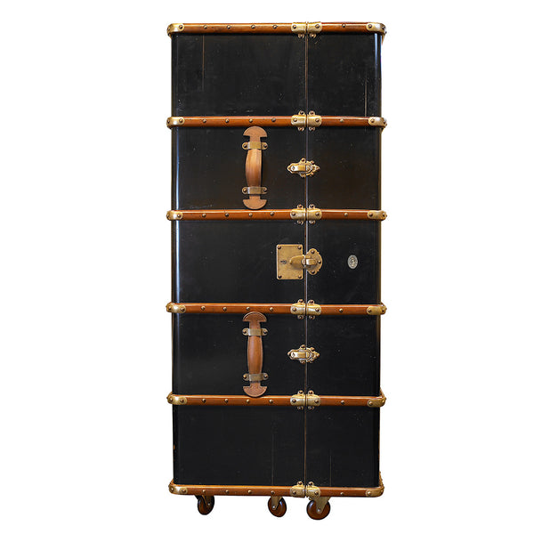 Victorian-inspired black bar unit