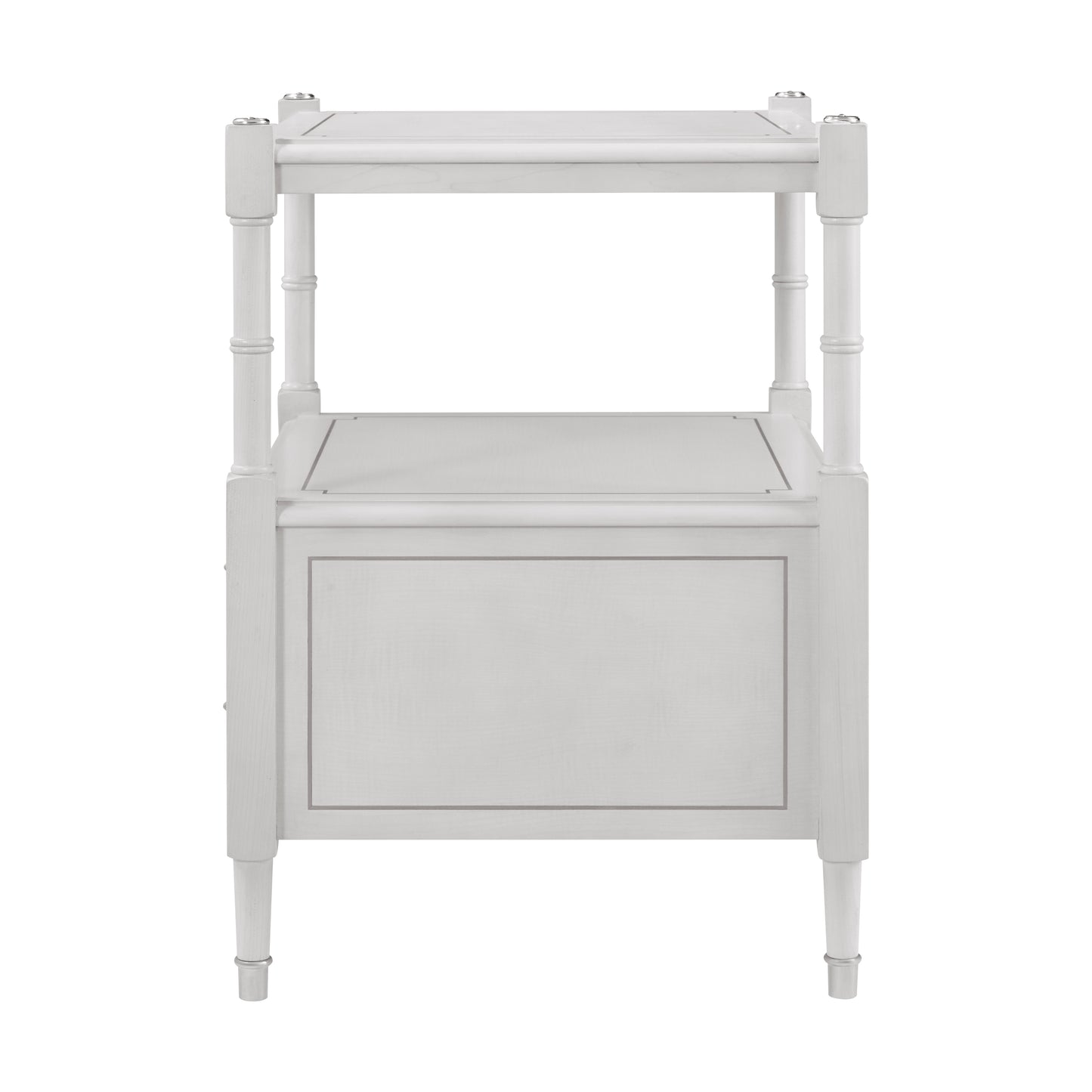 The Spencer London 2 Drawer Bedside Table