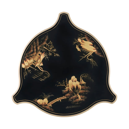The Chinoiserie Lotus Lamp Table