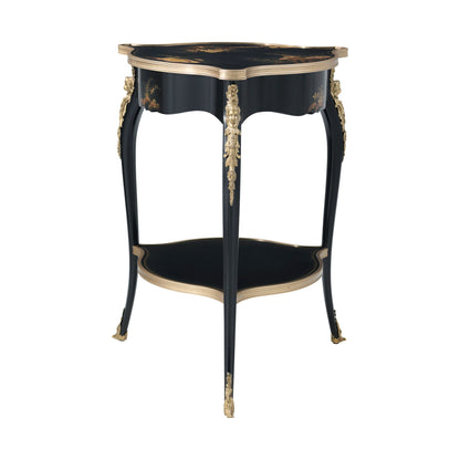 The Chinoiserie Lotus Lamp Table