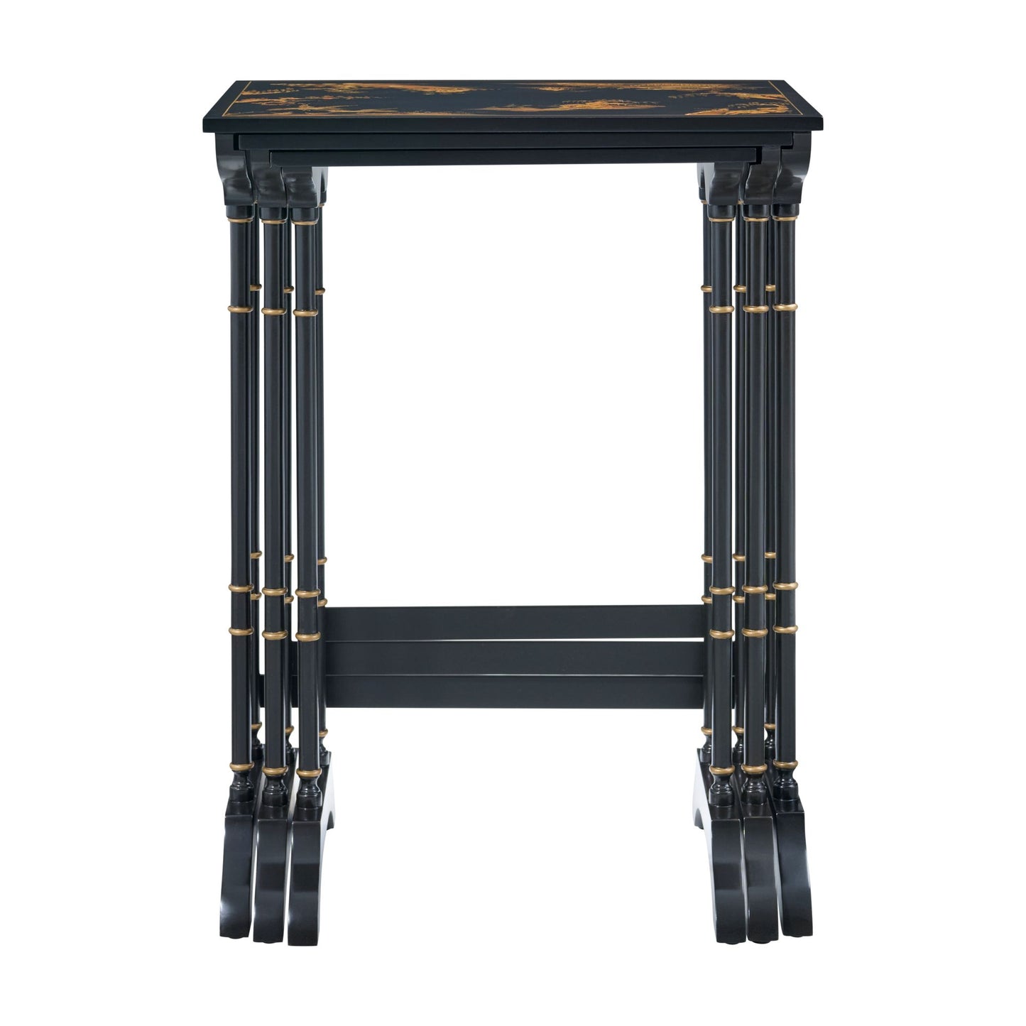 The Chinoiserie Aviary Nesting Tables