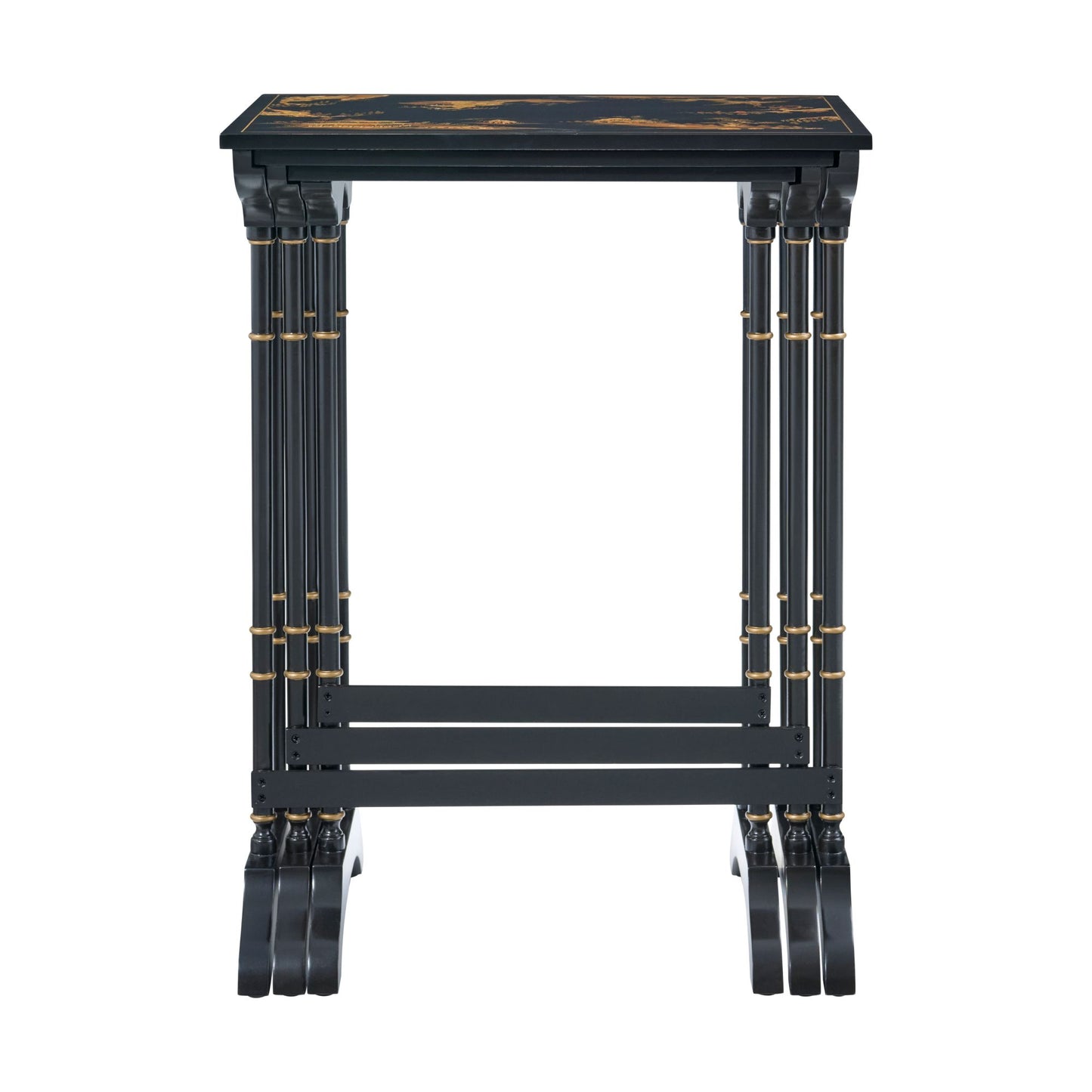 The Chinoiserie Aviary Nesting Tables