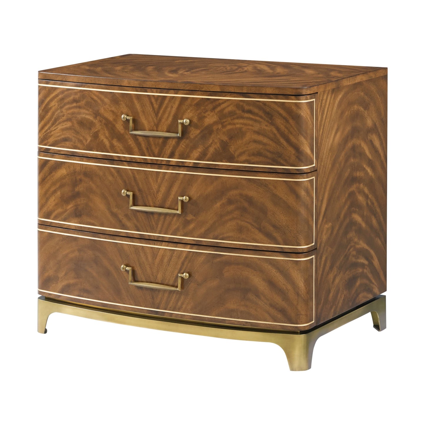 The Spencer London Burl Nightstand