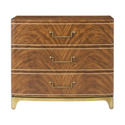 The Spencer London Burl Nightstand