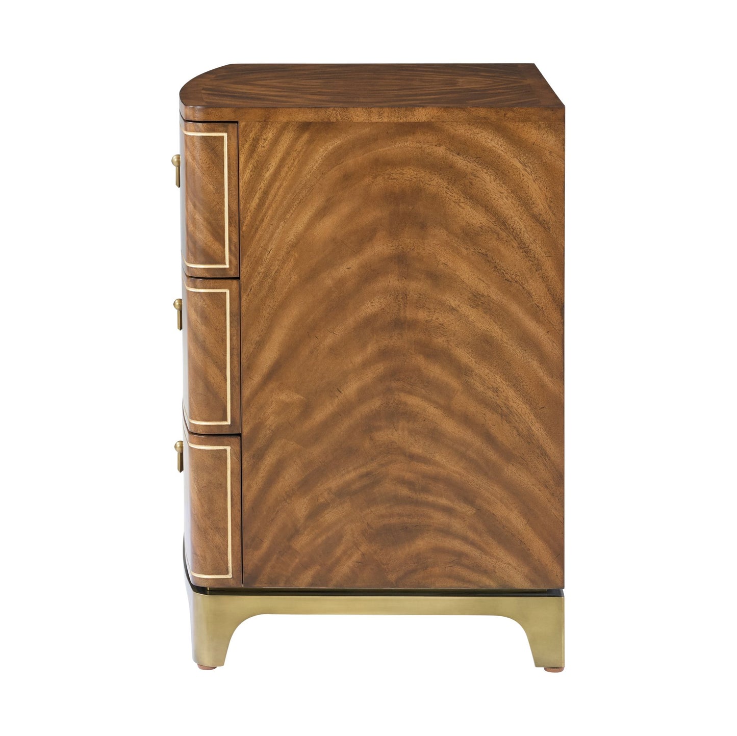 The Spencer London Burl Nightstand