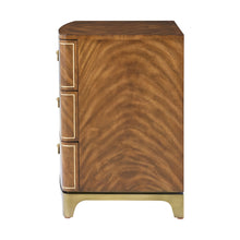 The Spencer London Burl Nightstand