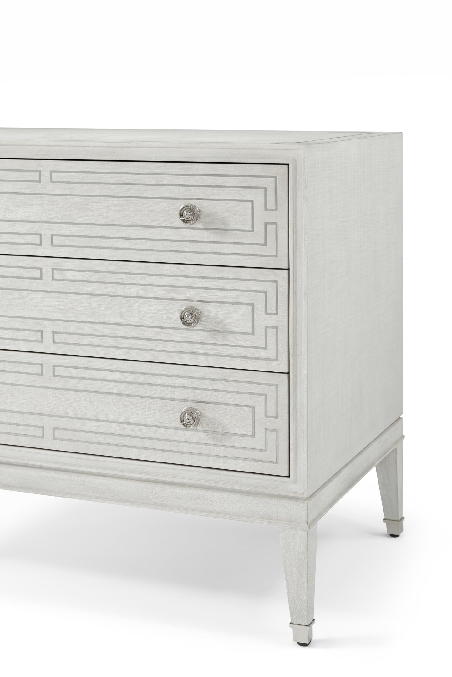 The Spencer London 3 Drawer Nightstand