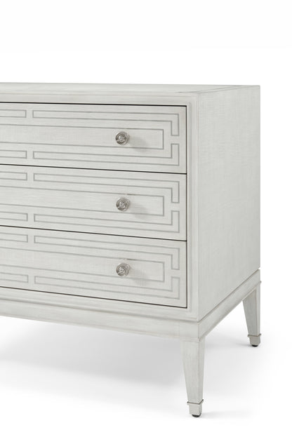 The Spencer London 3 Drawer Nightstand
