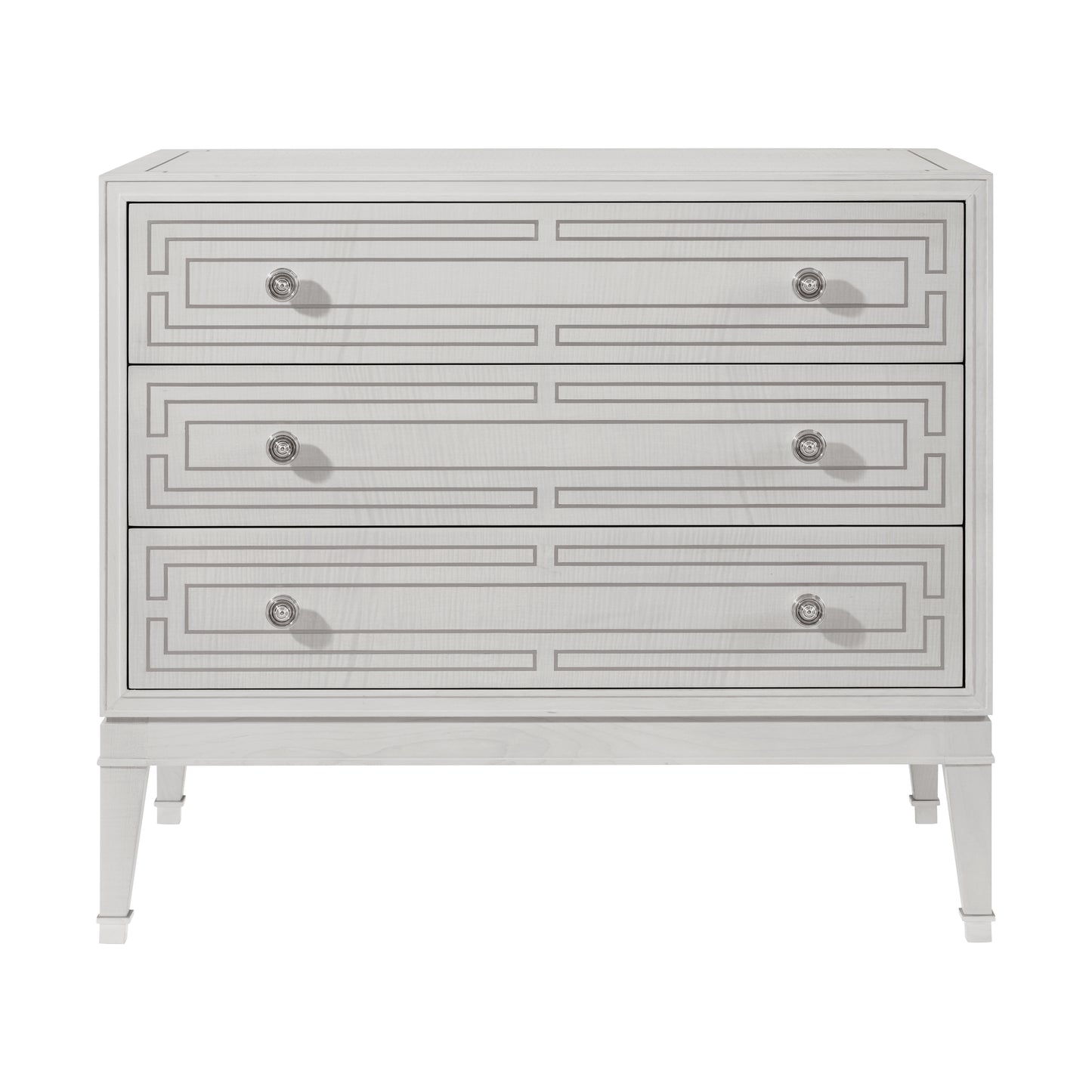 The Spencer London 3 Drawer Nightstand