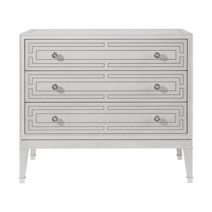 The Spencer London 3 Drawer Nightstand