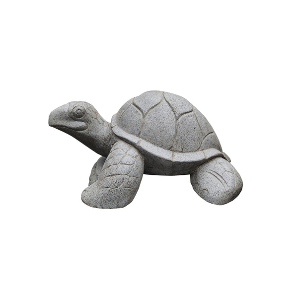 Pair Of Left And Right Facing Turtles - River Stone