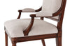 A finely carved mahogany dining armchair - Brights of Nettlebed