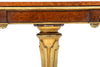 A George Iv Amboyna And Giltwood Card Table attributed To Morel And Seddon, C.1830 - Brights of Nettlebed