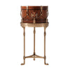 A Mahogany and Brass Drum Shaped Box - Brights of Nettlebed