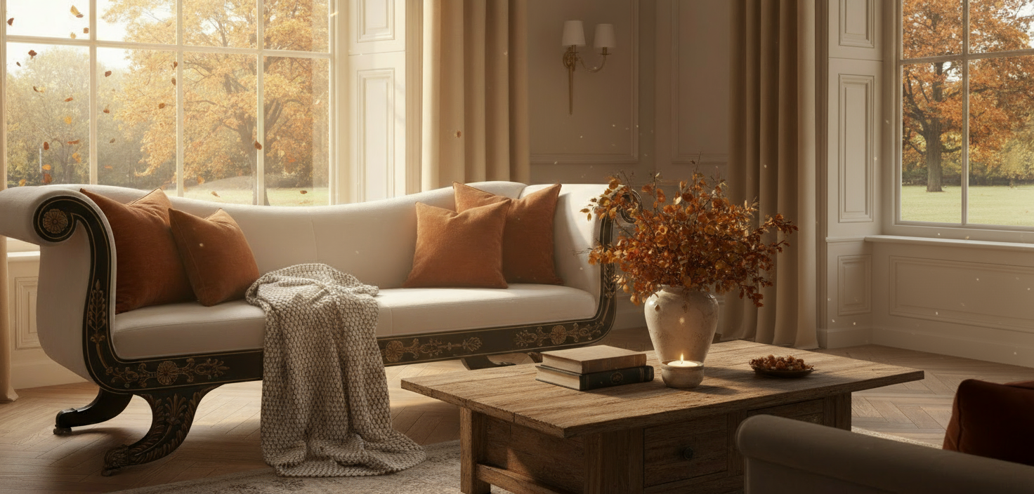Autumn Lifestyle Image with Astana Sofa