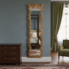 English Bedroom with Wall-Mounted Napoleon III Mirror