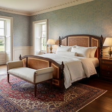 English Master Bedroom with Captains Super King Size Bed