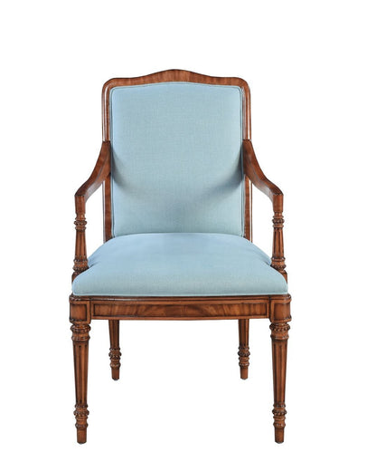 Veneered Back Carver Chair in Mahogany