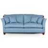 handmade knole sofa in blue