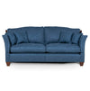 handmade knole sofa in dark blue