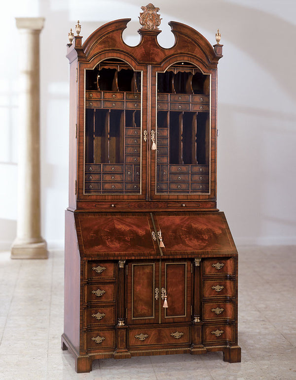 The mahogany one hundred drawer bureau