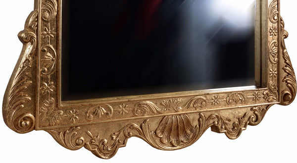 Queen Anne Style Mirror - Classic Elegance