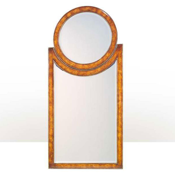 Art Deco Pollard Burl Mirror - Elegant Design