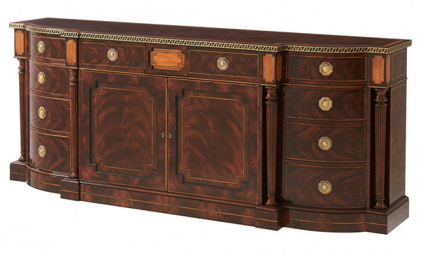 fine mahogany veneered buffet