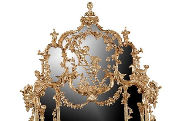 Thomas Johnson style mirror - Antique finish