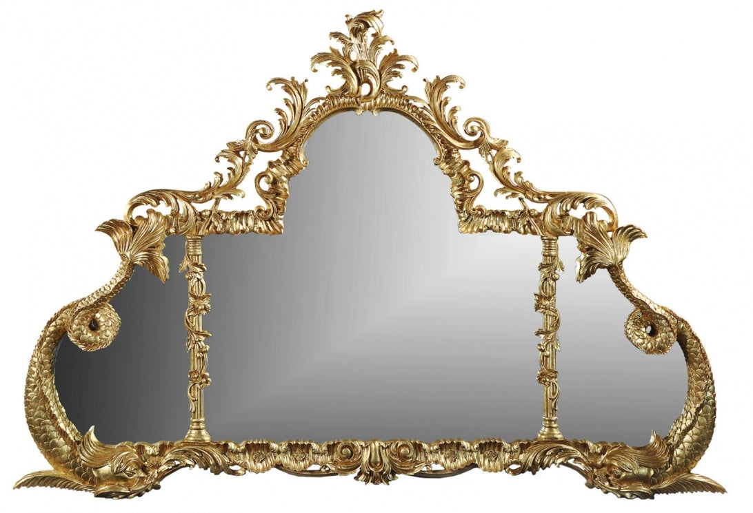 George III Overmantel Mirror - Regal