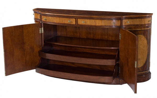 Swirl mahogany buffet