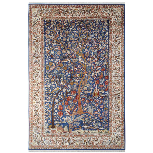 Tehran Garden of Paradise design silk pile carpet