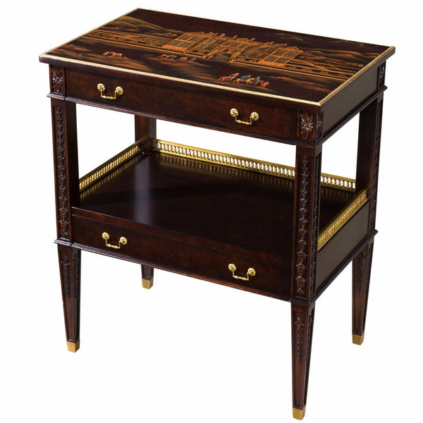 Louis XVI Inspired Lamp Table