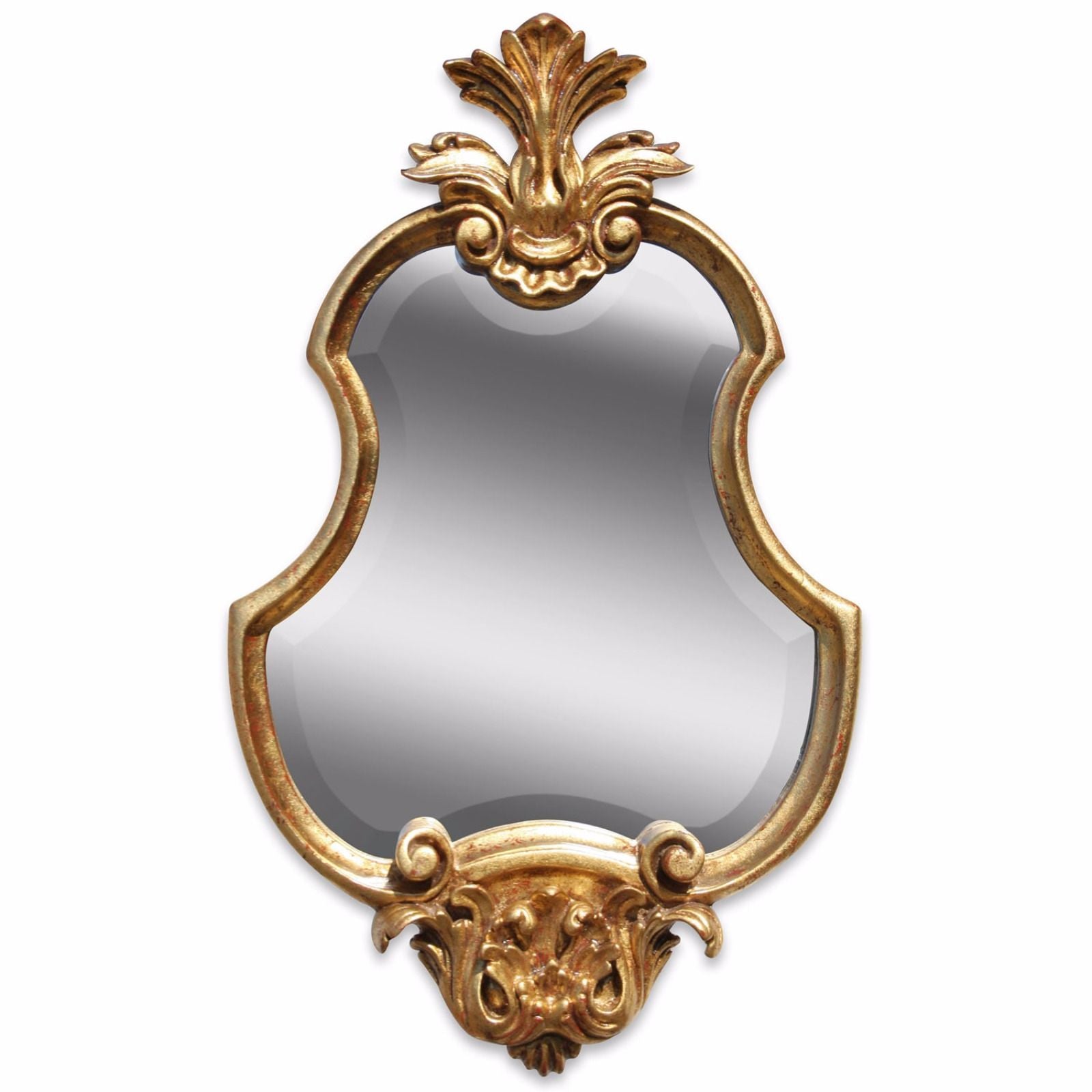 Hand Carved French Style Gilded Mirror