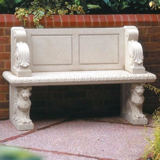 Hadrian Traditional Stone Bench