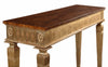 Traditional Giltwood console table