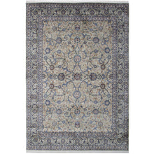 Kashan Design Silk Rug