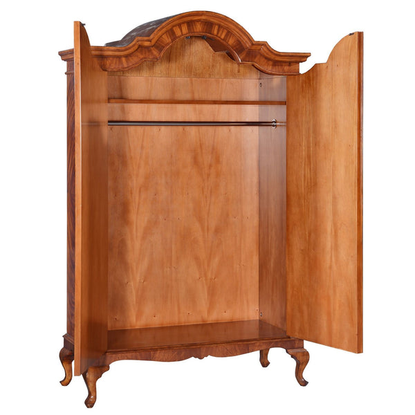 Flame mahogany wardrobe - bespoke sizes available