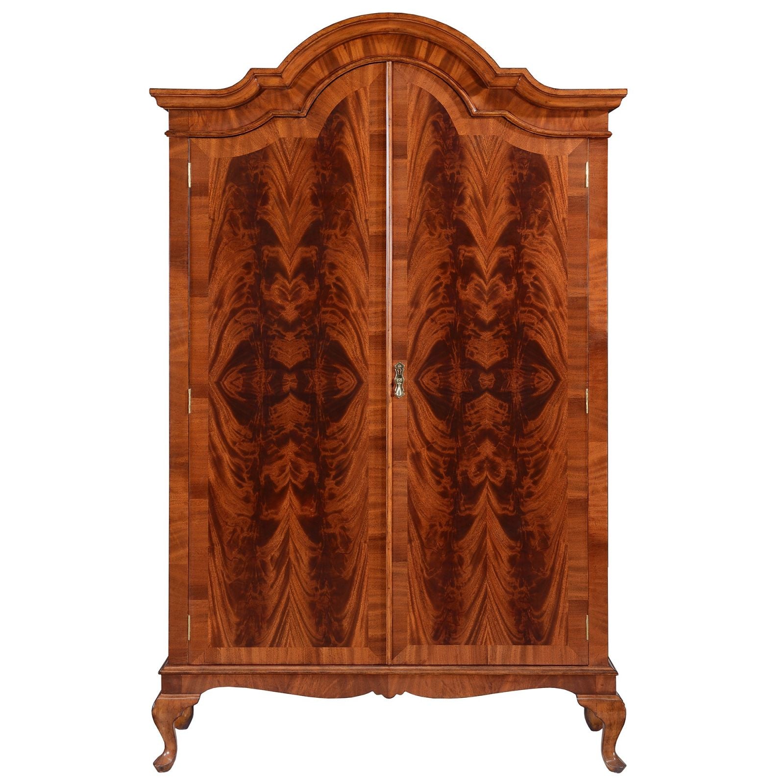 Flame mahogany wardrobe - bespoke sizes available