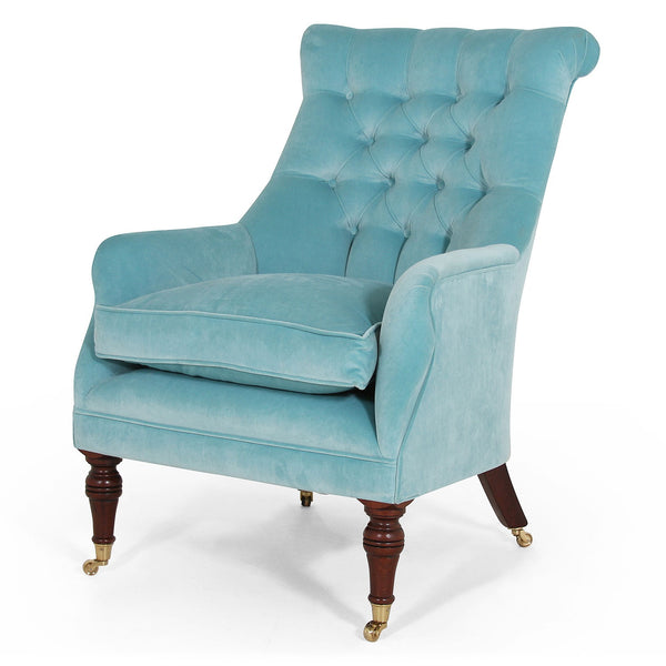 Swift bedroom chair in Linwood Omega Fjord