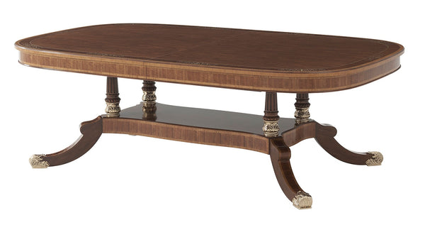 Mahogany Extending Dining Table