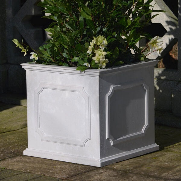 Heritage square stone planter (Medium) - Portland