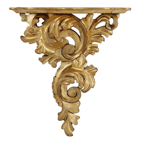 Giltwood wall bracket - large, left facing