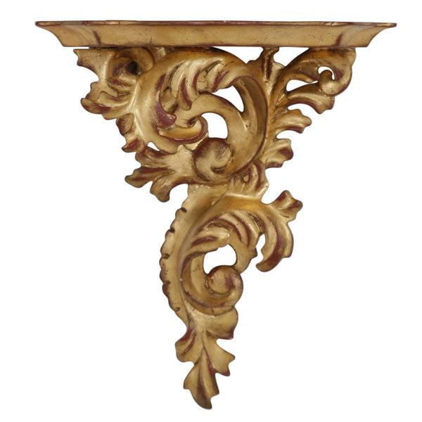 Giltwood wall bracket - small, left facing