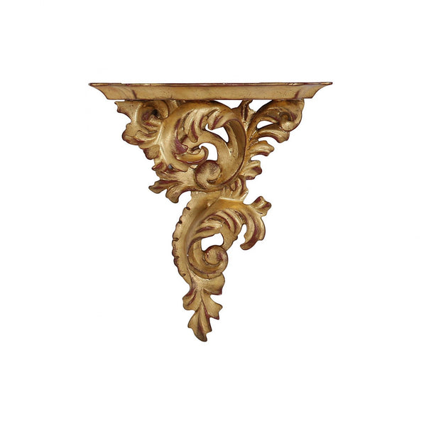 Giltwood wall bracket - small, left facing