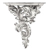 Silver leaf wall bracket - small, right facing