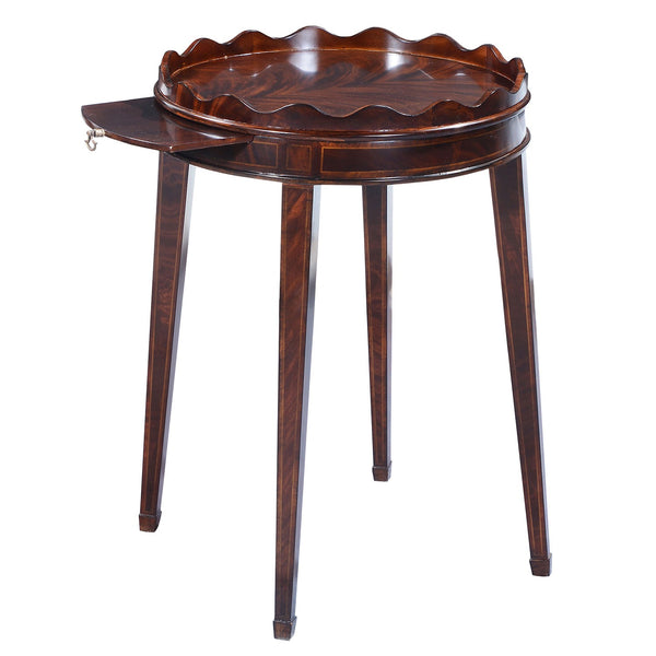 Ebonised Mahogany Wine Table